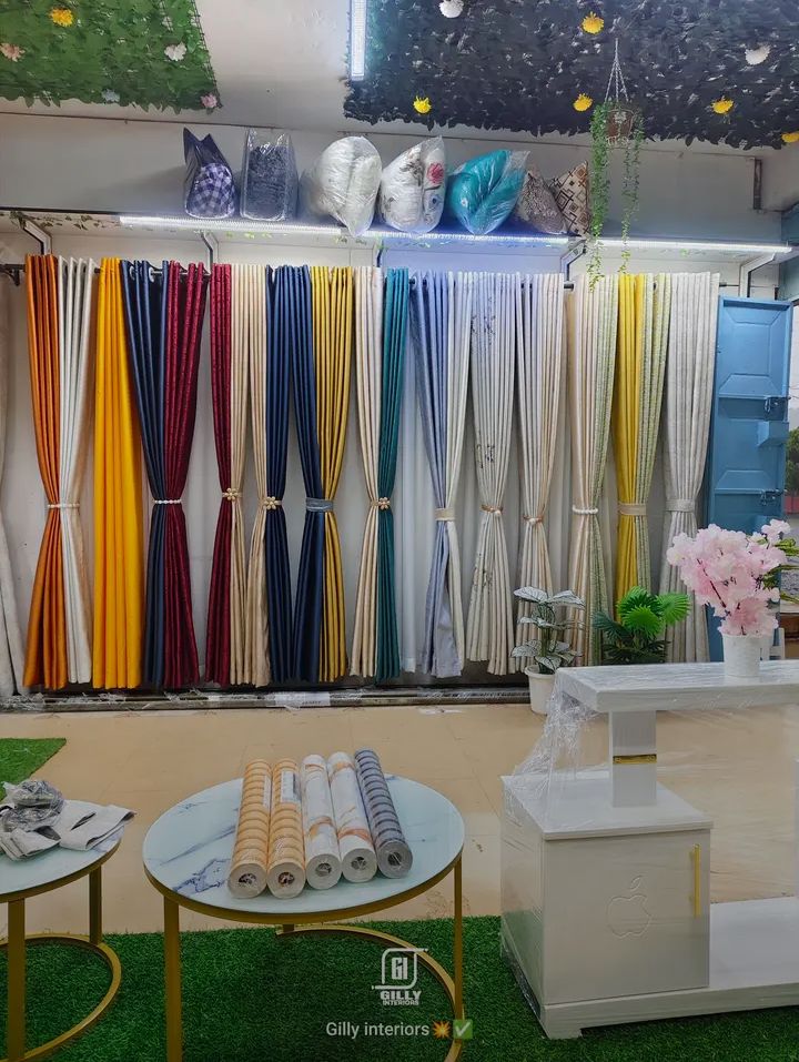 Our curtain showroom